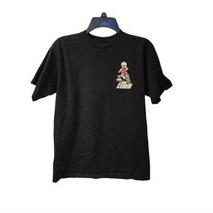 FMF Kurt Caselli Dirt Bike Moto Black T-Shirt Medium Route 66